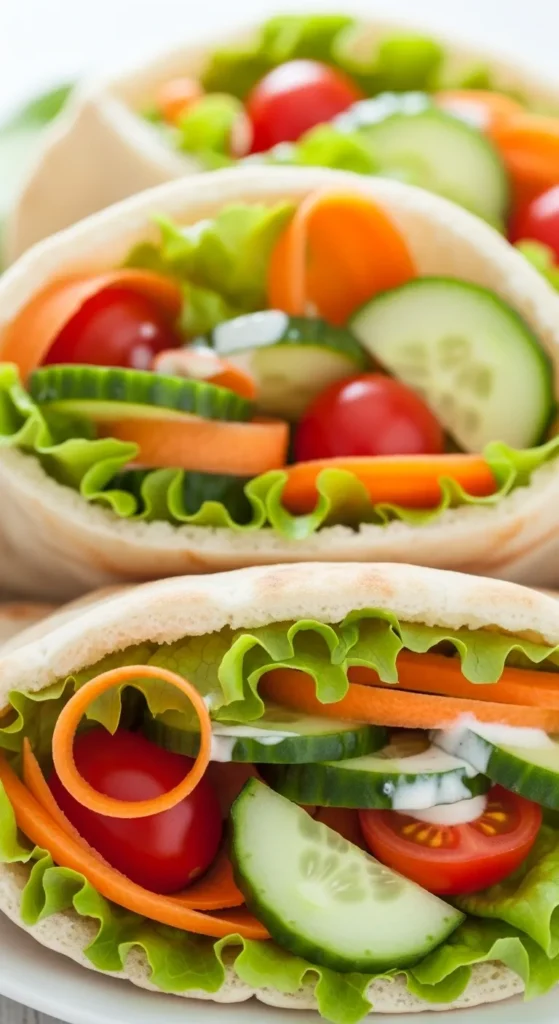 Veggie Pita Pockets