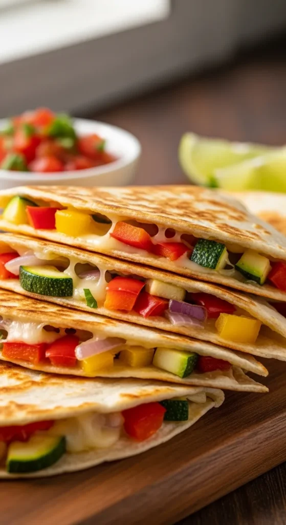 Veggie Quesadilla Night