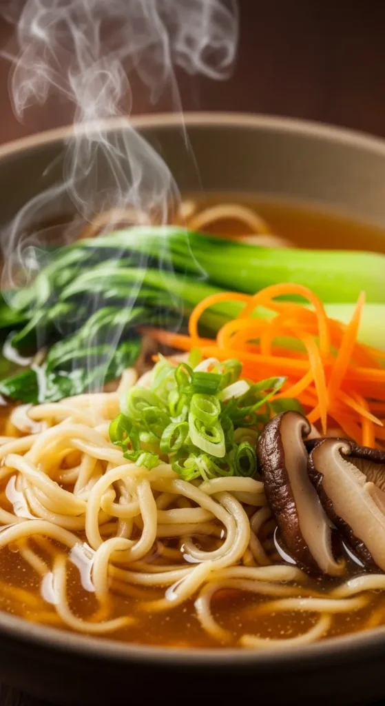 Veggie Ramen with Noodles