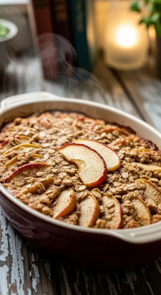 Warm Apple Oat Bake