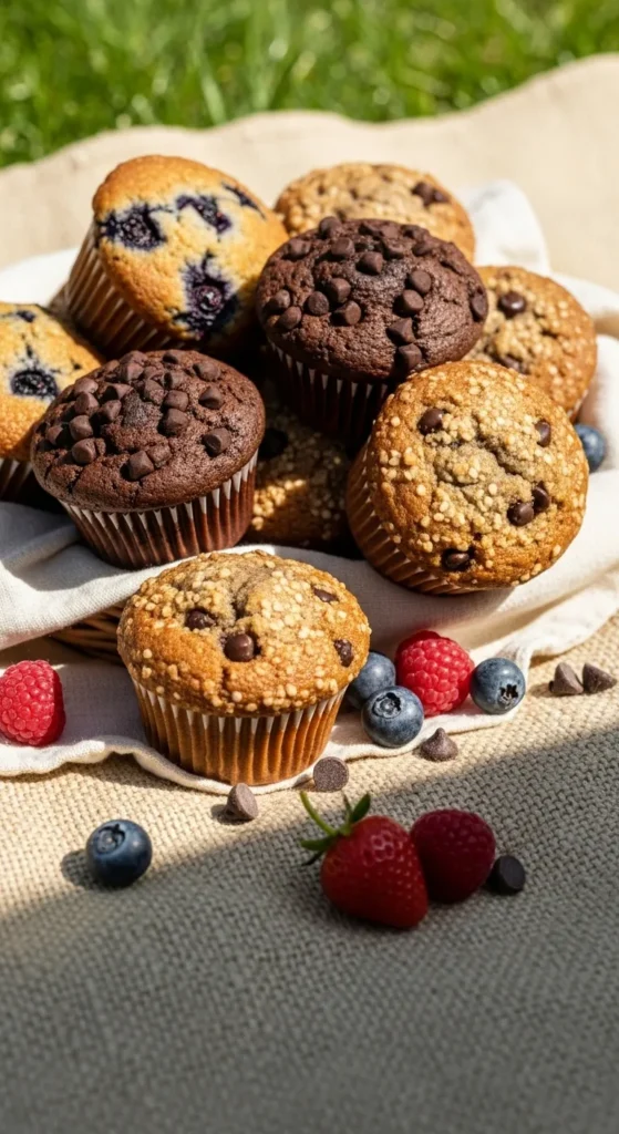 Whole Grain Muffins