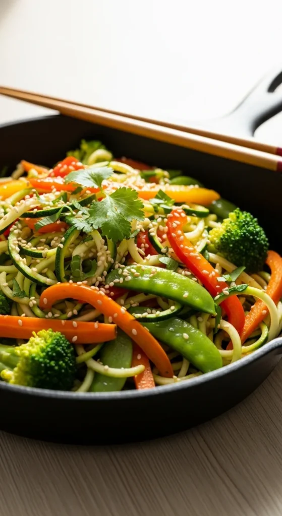 Zucchini Noodle Stir-Fry