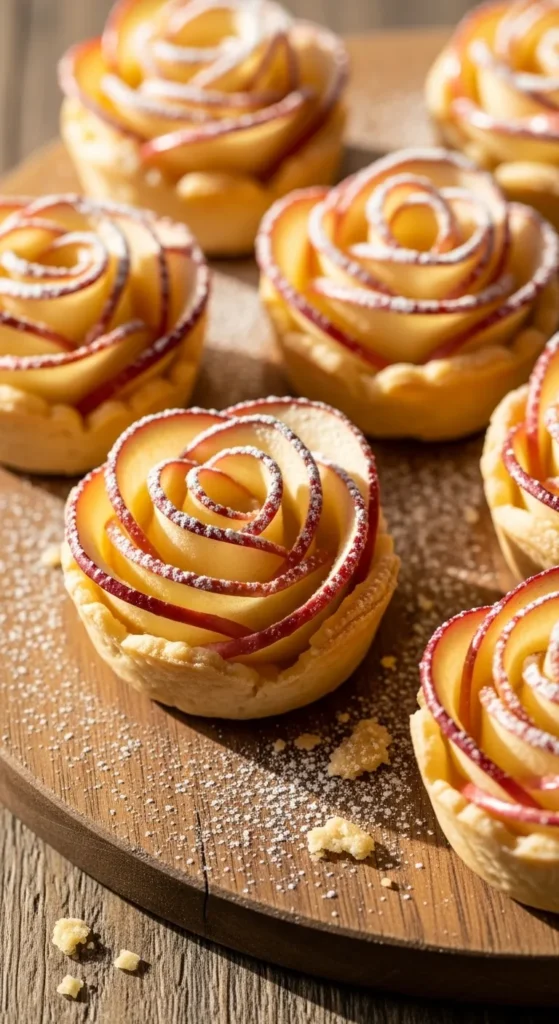 Apple Rose Tartlets