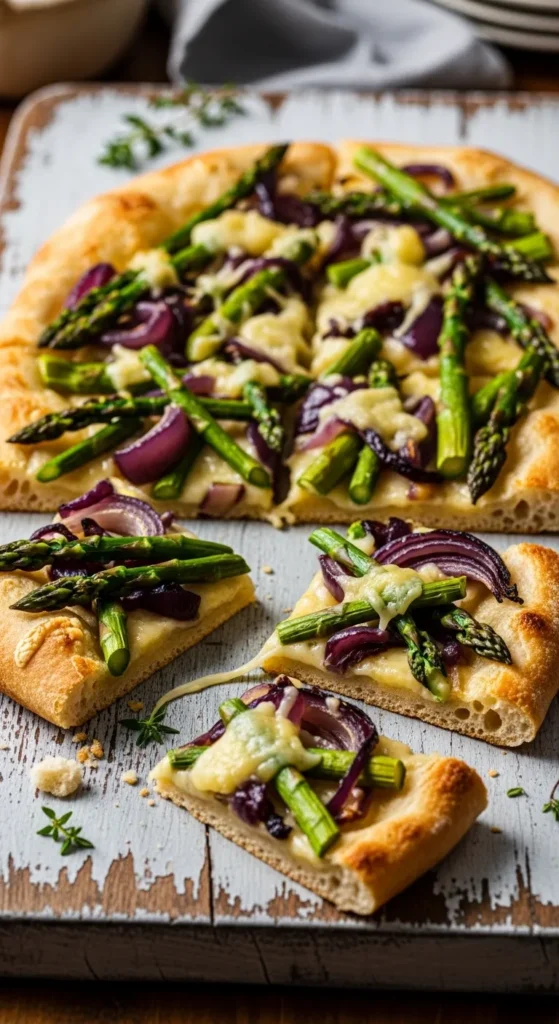 Asparagus Flatbread