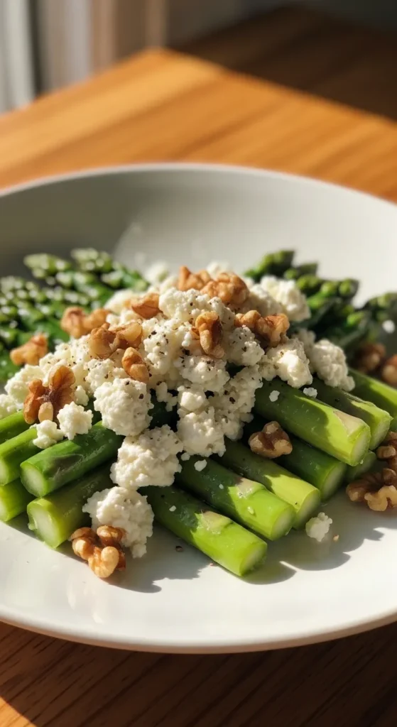  Asparagus and Goat Cheese Salad