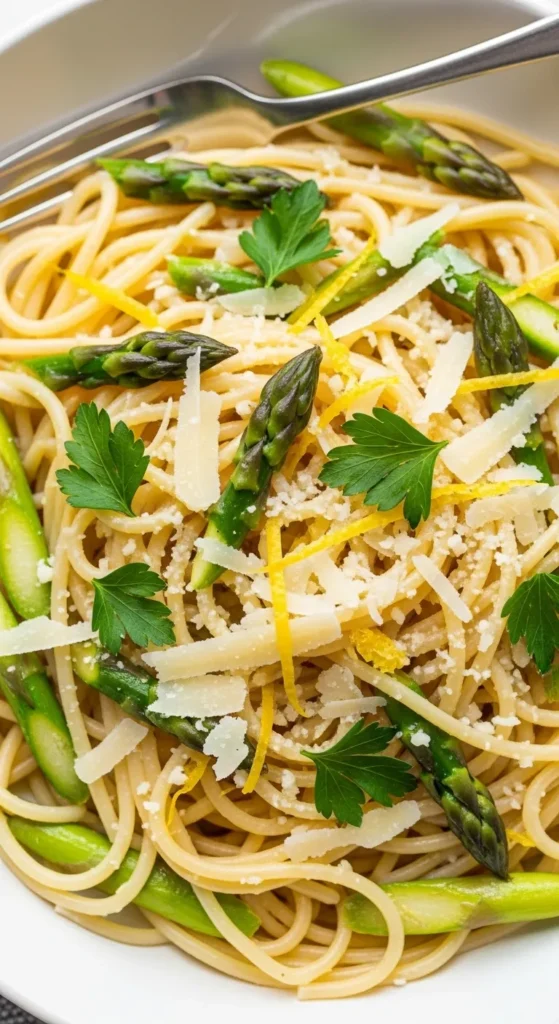 Asparagus and Lemon Pasta