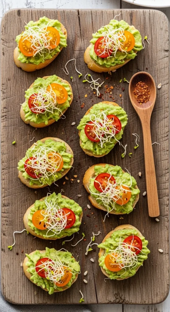 Avocado Toast Bites