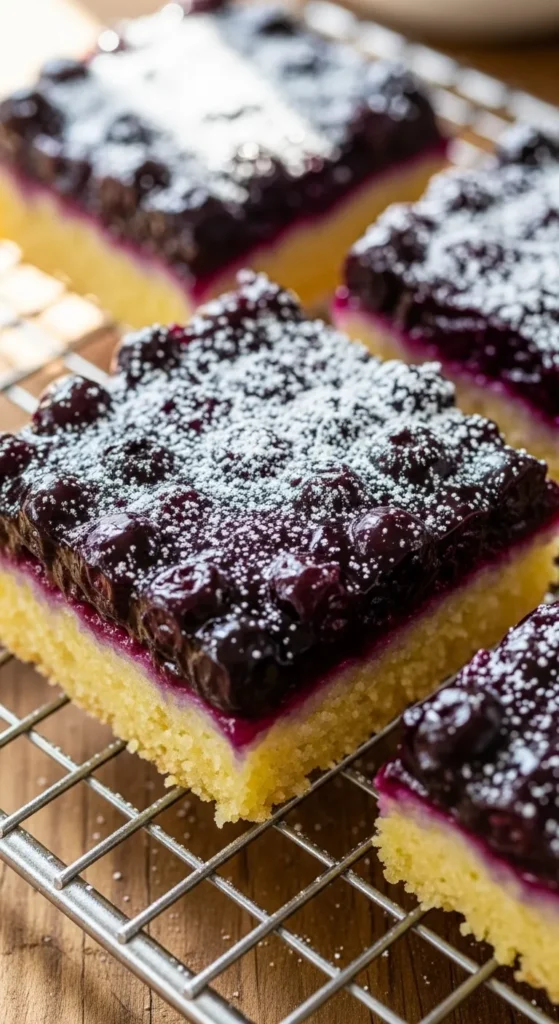 Blueberry Lemon Bars