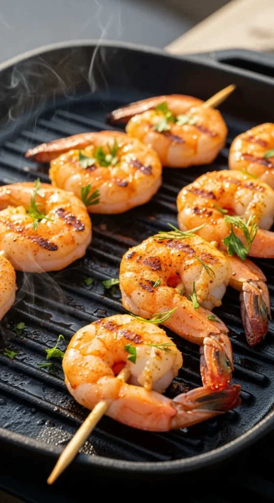Cajun Shrimp Skewers