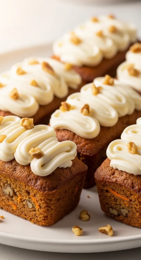 Carrot Cake Mini Loaves