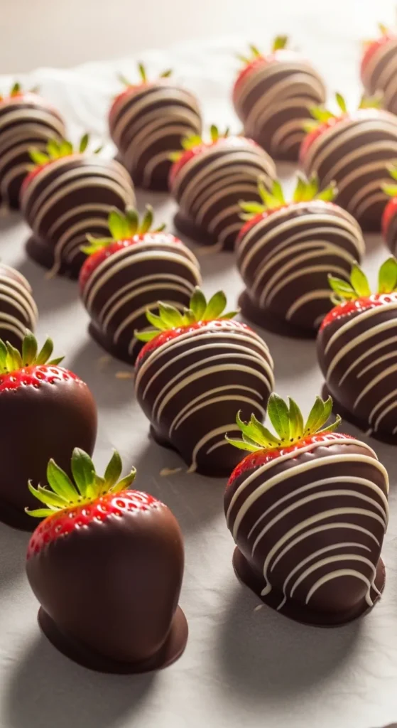Chocolate-Dipped Strawberries