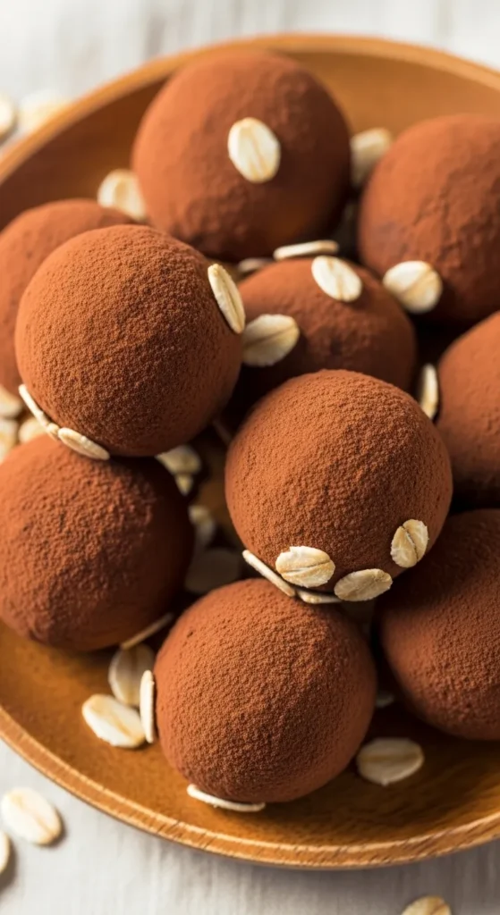 Chocolate Oat Energy Balls