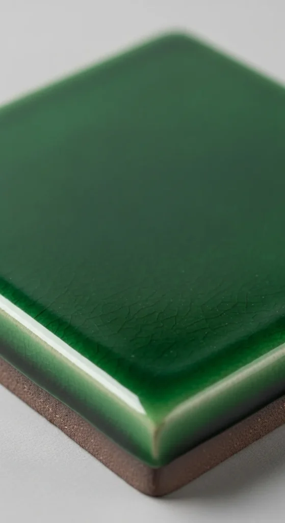 Classic Green-Dipped Squares