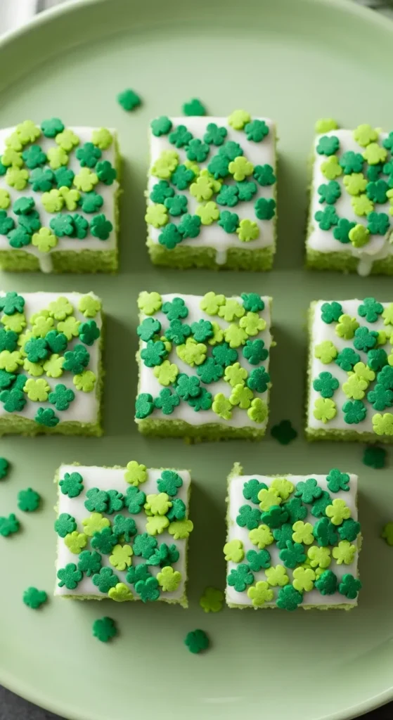 Clover Sprinkle Squares