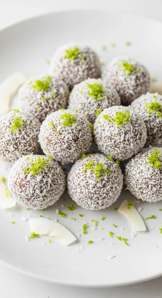 Coconut Lime Truffles