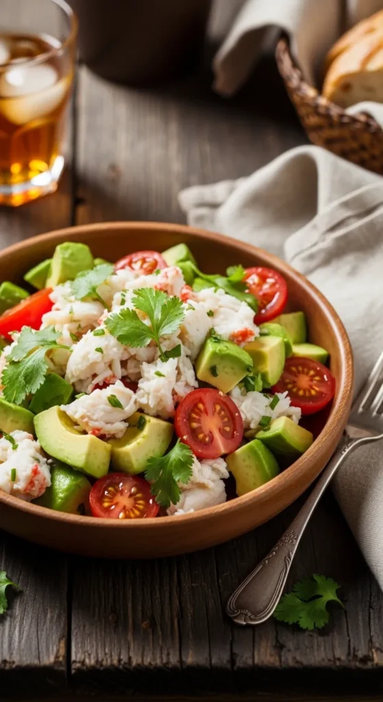 Crab and Avocado Salad