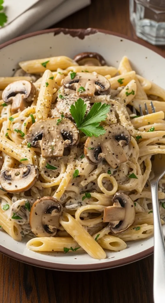 Creamy Mushroom Pasta