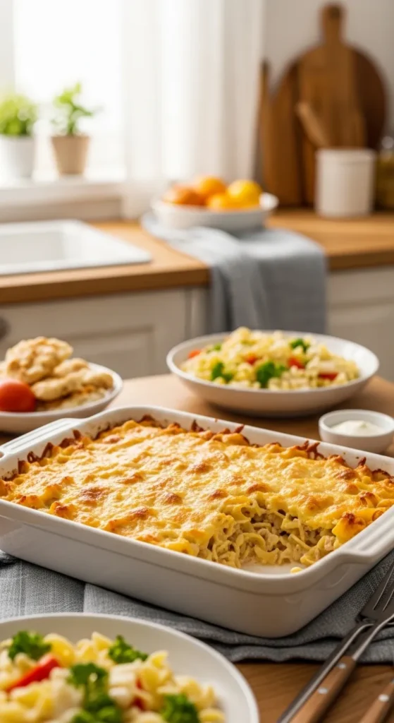 Creamy Tuna Noodle Bake