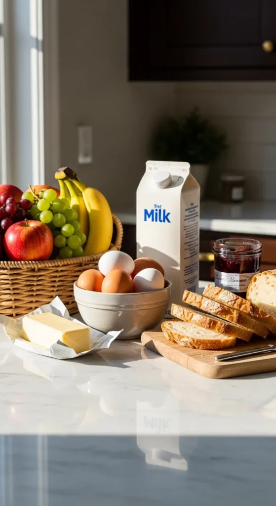 Essential Ingredients for Beginner-Friendly Breakfasts