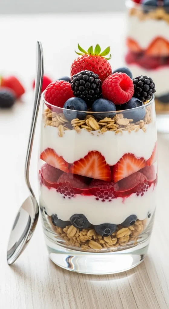 Fruit and Yogurt Parfait