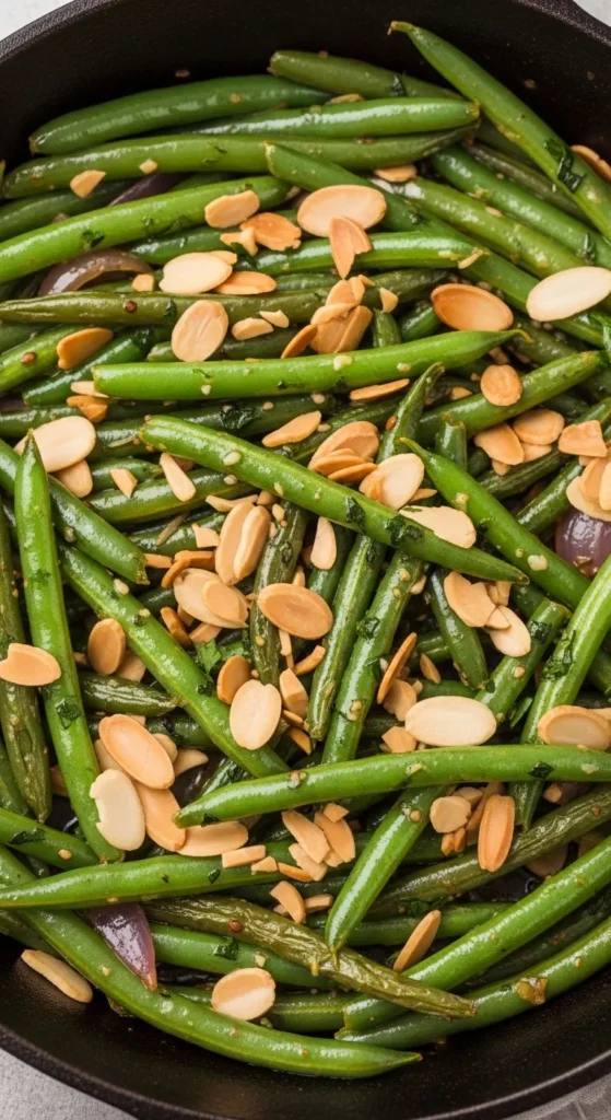 Green Bean Almond Skillet