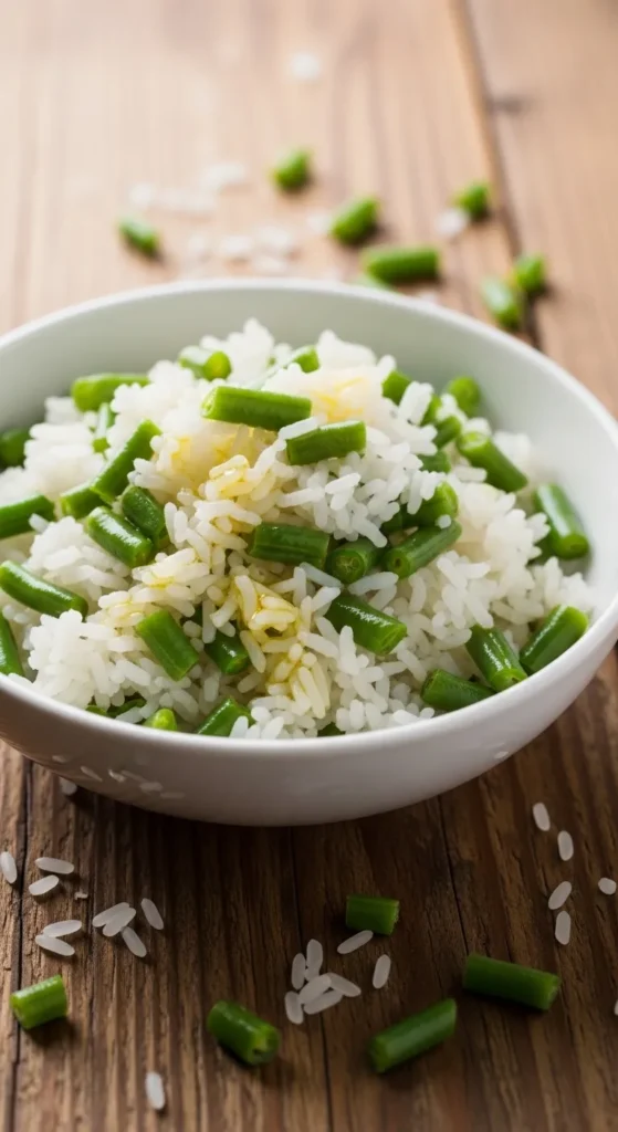 Green Bean Rice