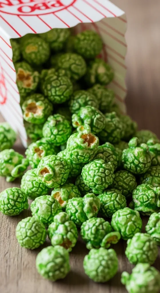 Green Candy Popcorn
