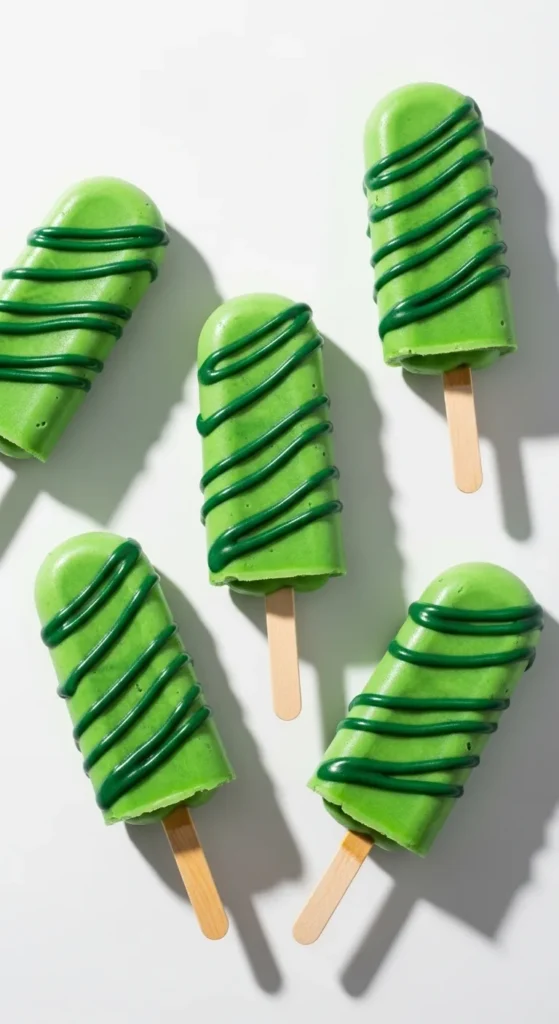 Green Marshmallow Chunk Bars