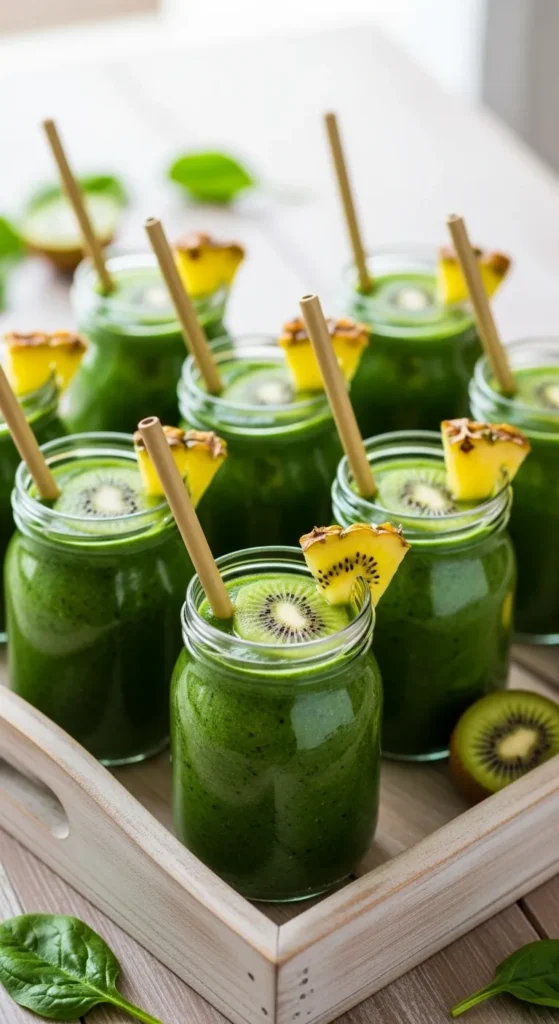 Green Smoothie Shot Board