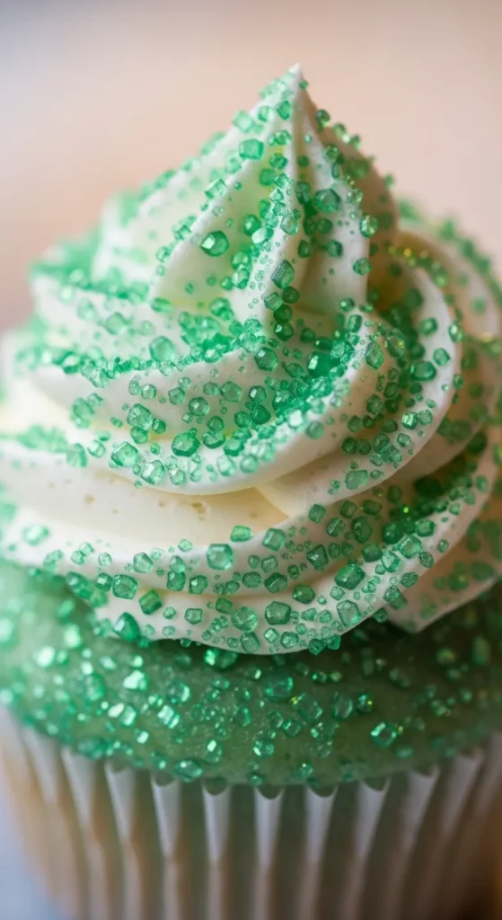 Green Sugar Crystals