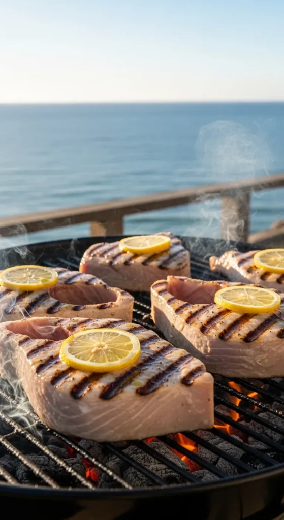 Grilled Swordfish Steaks