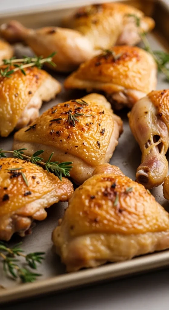 Herb-Roasted Chicken Thighs