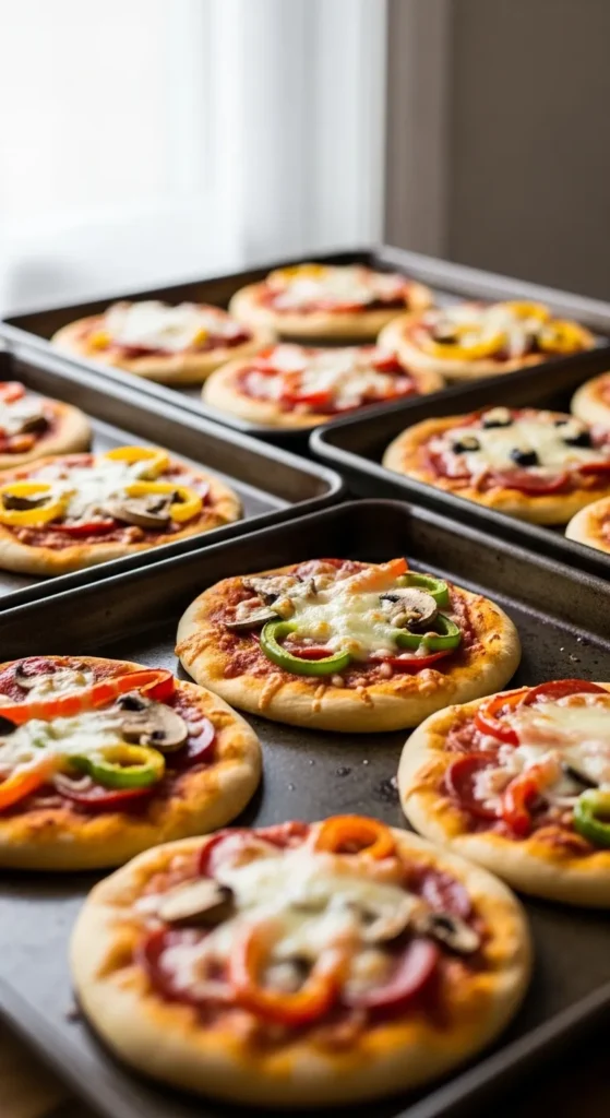 Homemade Personal Pizzas