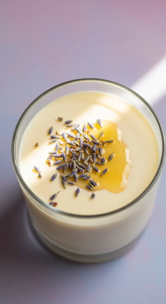 Honey Lavender Pudding