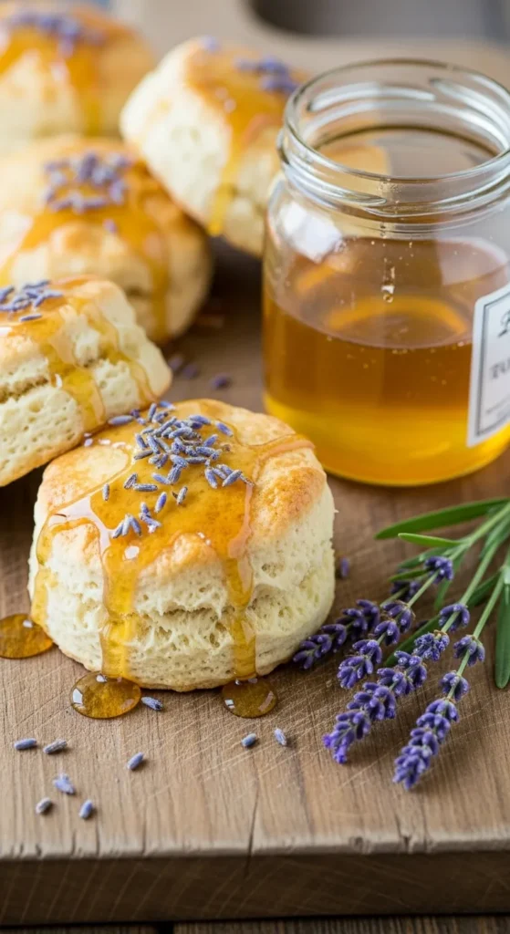 Honey Lavender Scones