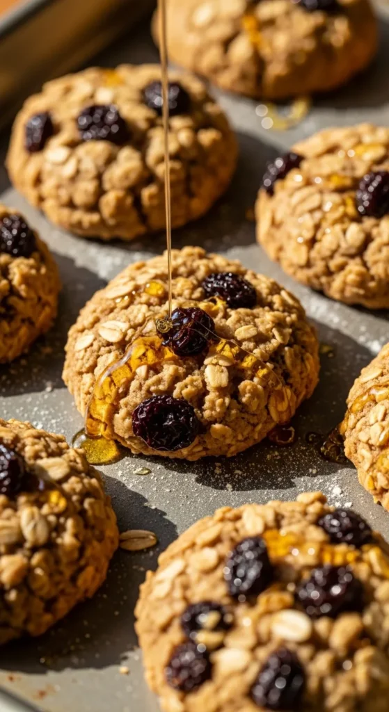 Honey Oat Breakfast Cookies