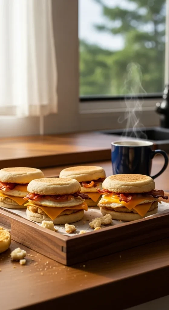 How to Make Breakfast Sandwiches Ahead