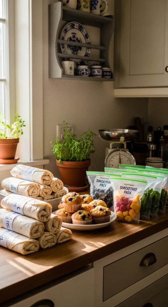 How to Make Freezer Breakfast Meals