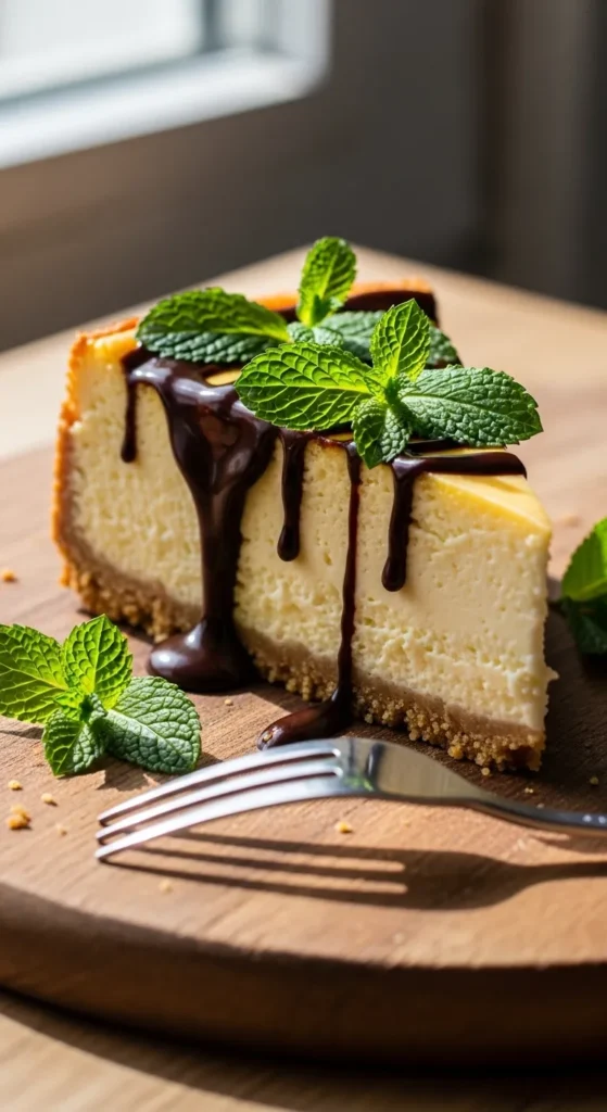 Irish Cream-Free Cheesecake