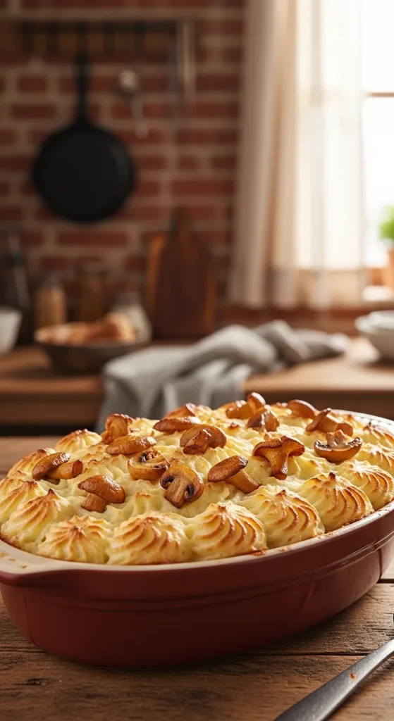 Irish Shepherd’s Pie with Mushrooms