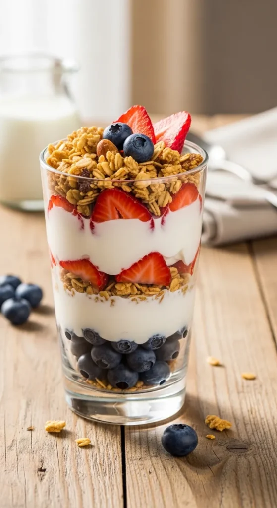 Layer a Gorgeous Yogurt Parfait