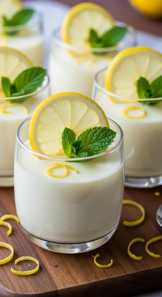 Lemon Panna Cotta