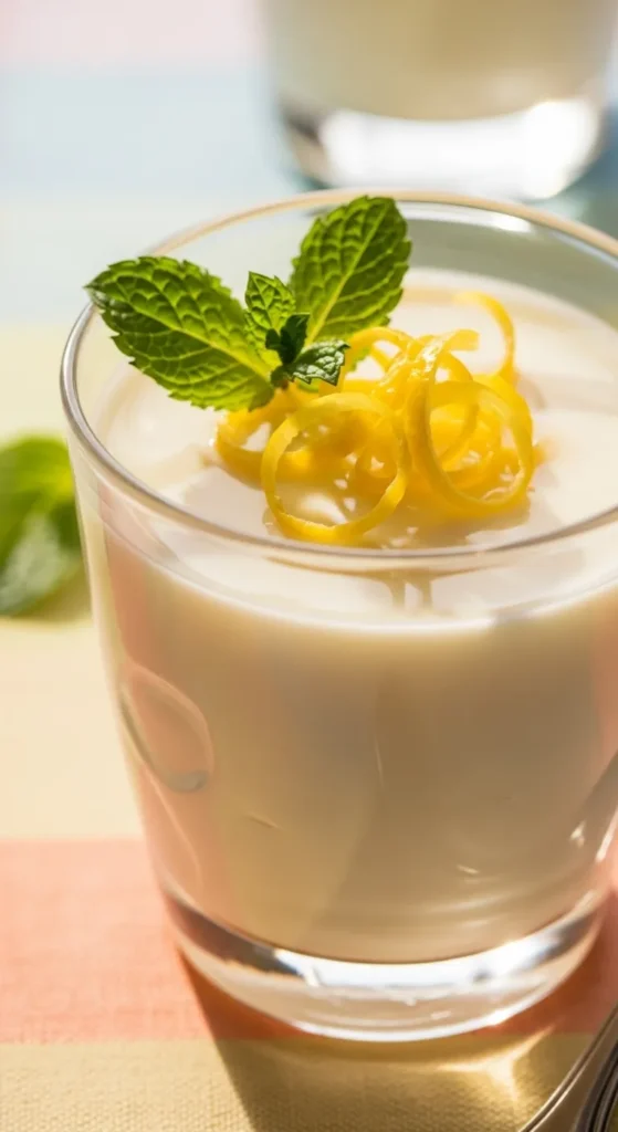 Lemon Panna Cotta