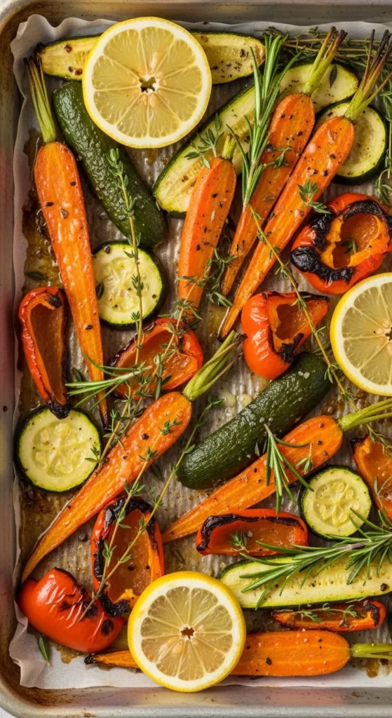 Lemon Roasted Vegetables