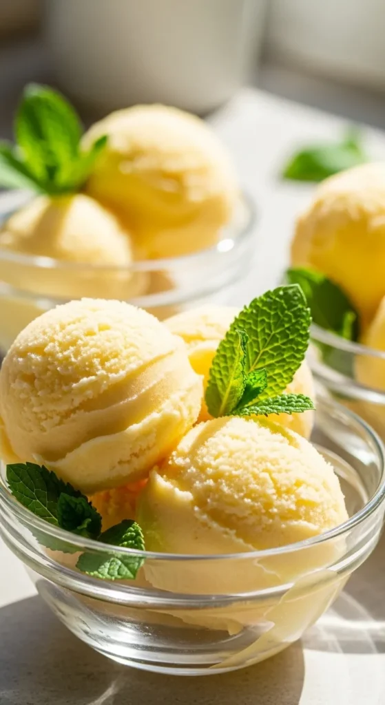 Lemon Sorbet