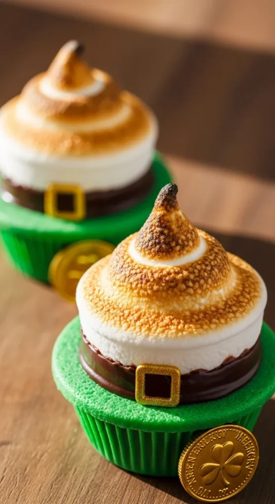 Leprechaun Hat Marshmallow Cups