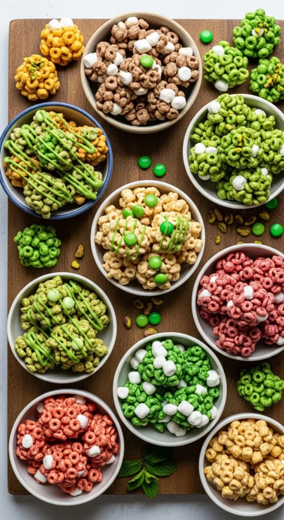 Lucky Charm Cereal Treats