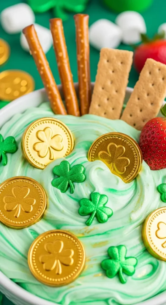 Lucky Coin Marshmallow Dips