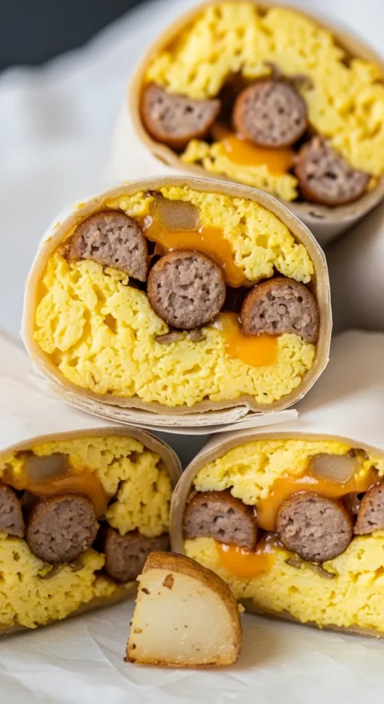  Make Freezer-Friendly Breakfast Burritos