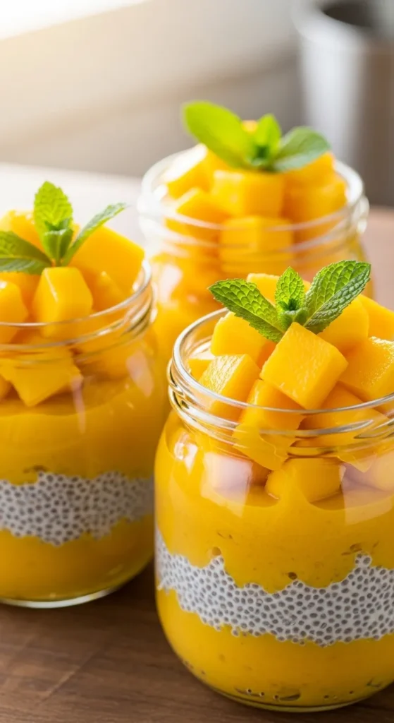 Mango Chia Pudding
